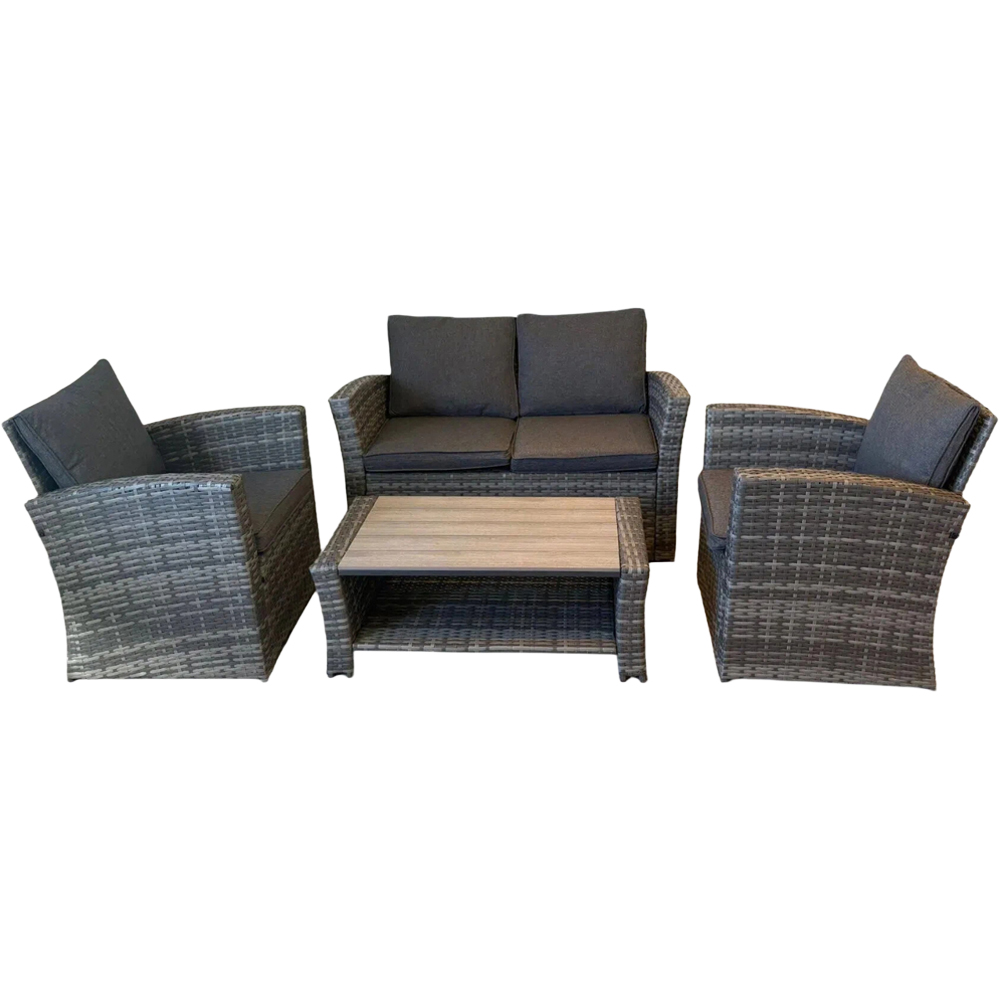 Outdoor Living The Wilmslow 4 Seater Rattan Sofa Lounge Set Image 3