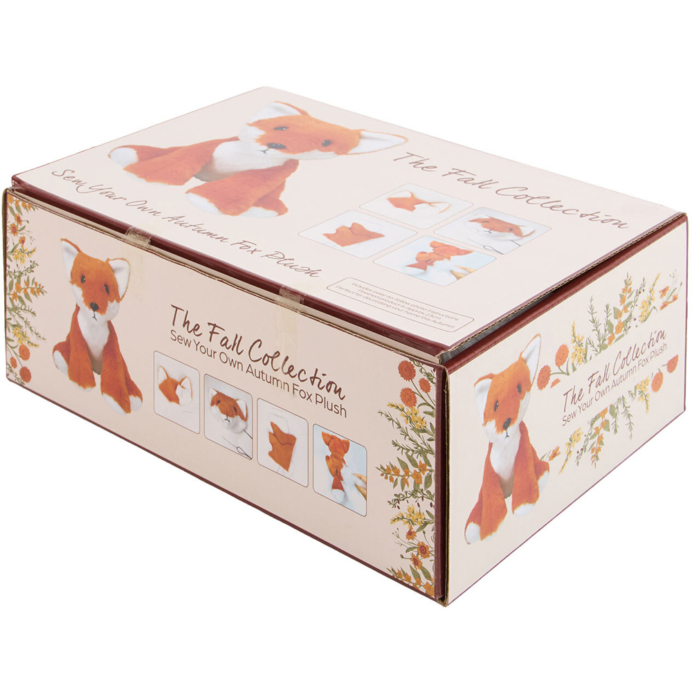 Sew Your Own Autumn Fox Plush Kit Image 3