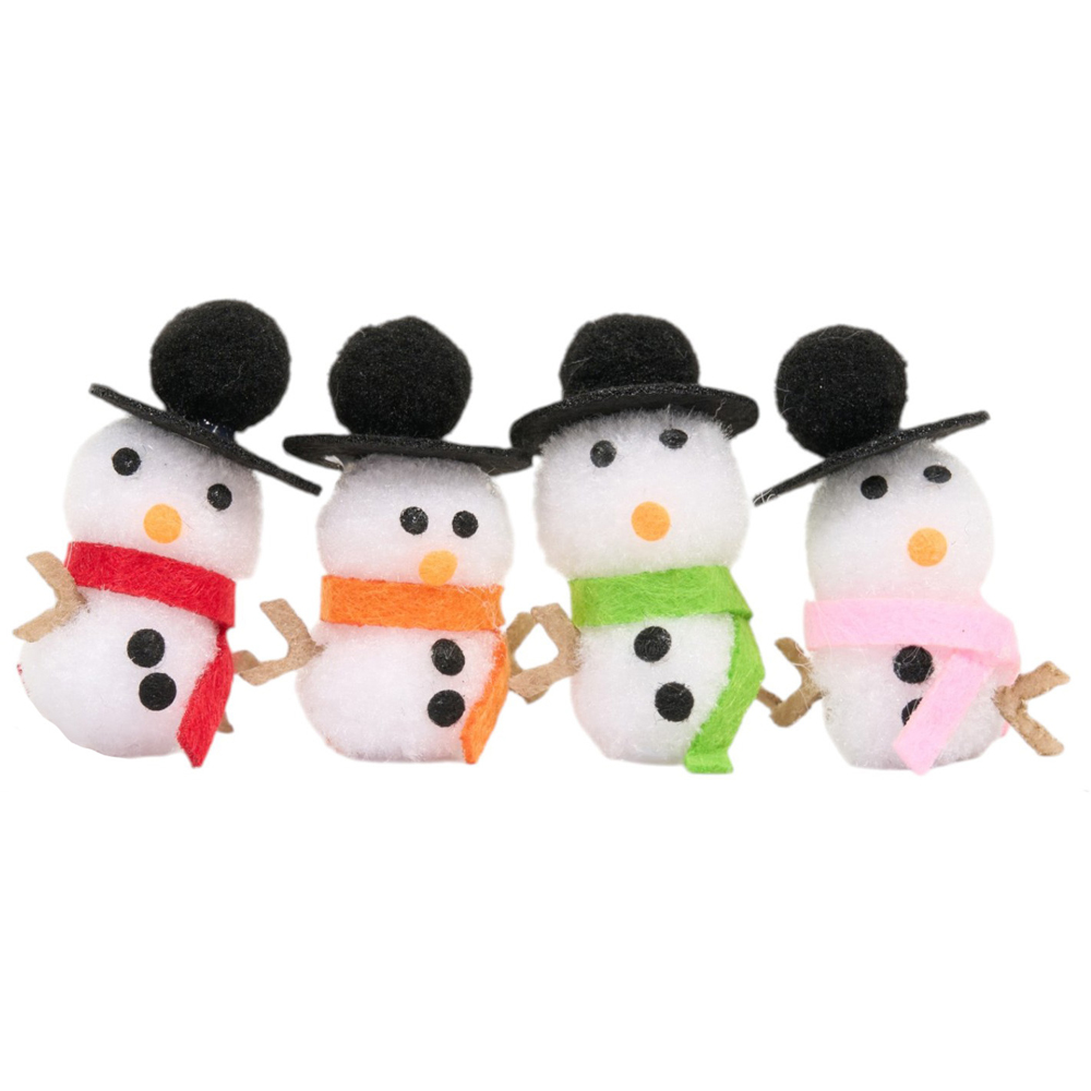 Pack of 4 Mini Christmas Decor Characters Image 7