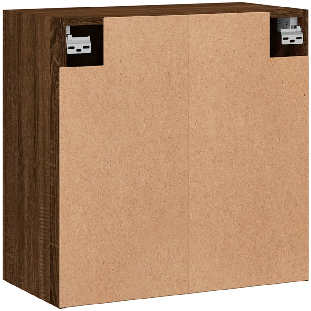 vidaXL 2 Door Brown Wall Cabinet Image 7