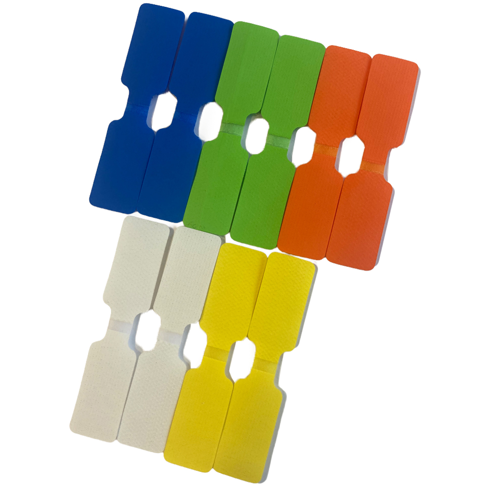 Avilo Multicolour Reusable Cable Label 10 Pack Image 1