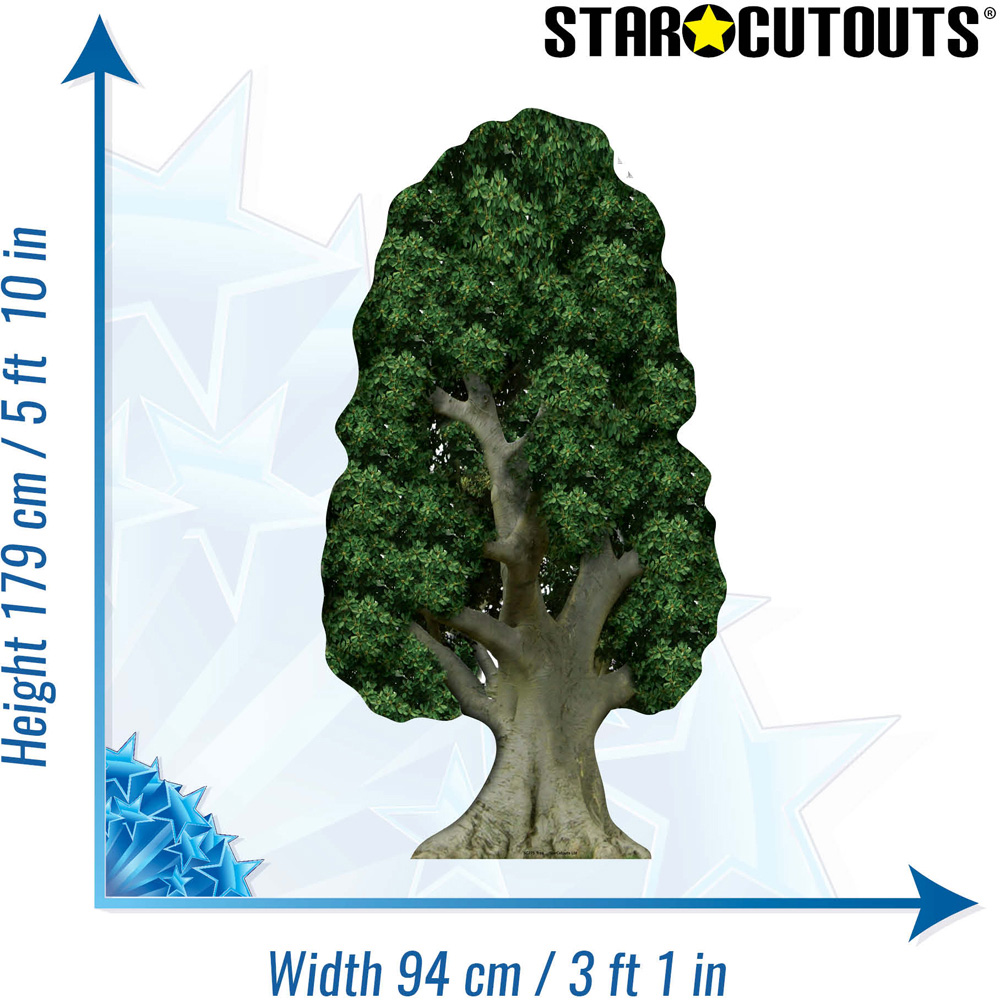 Star Cutouts Tree Cardboard Cutout 5.10ft Image 4