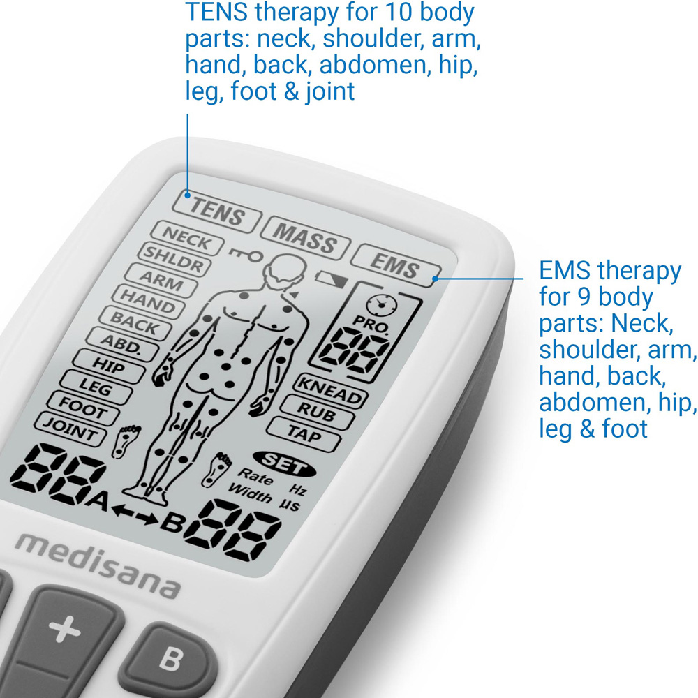 Medisana TT 200 White 3-in-1 Electrotherapy Device Image 4