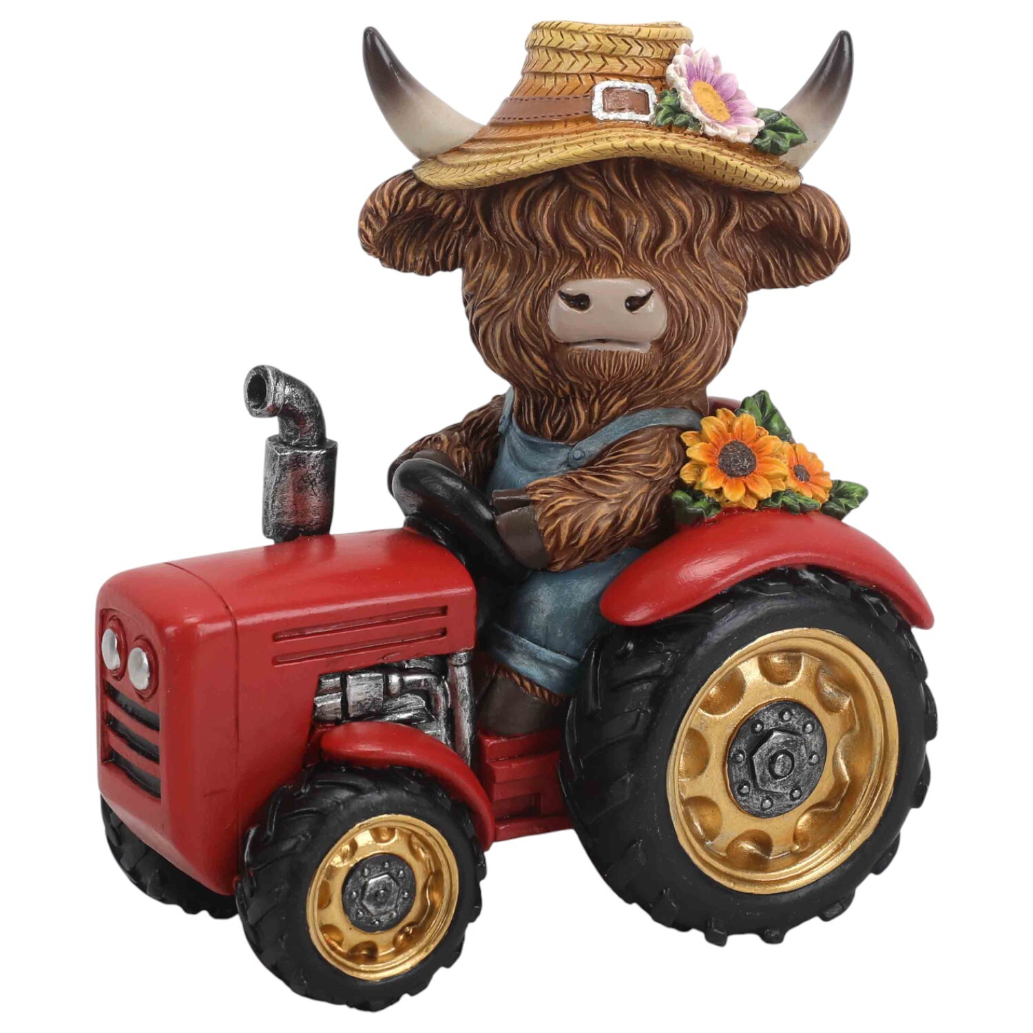 Highland Cow Tractor Image 3