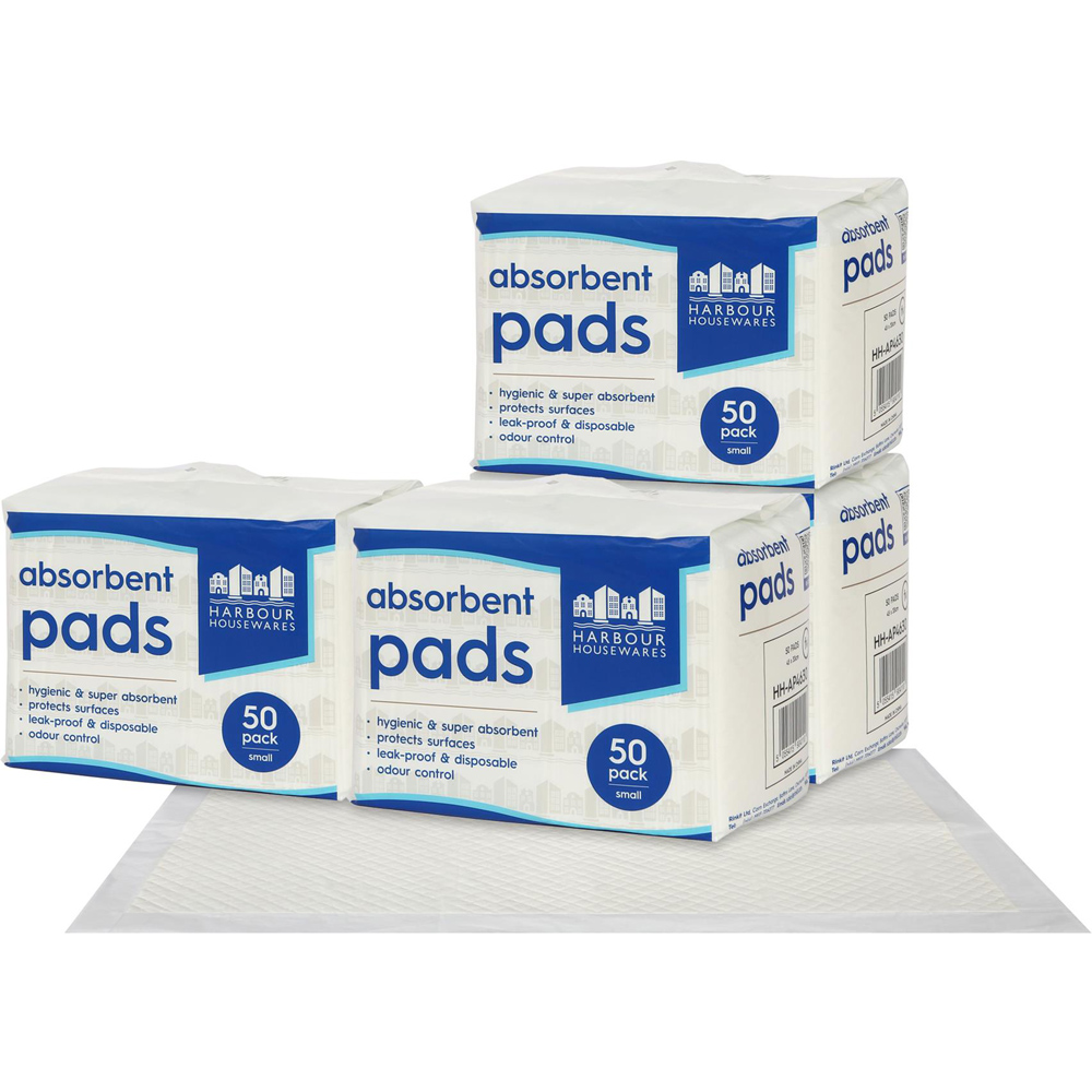 Harbour Housewares Disposable Incontinence Bed Pad 32.5 x 45cm 200 Pack Image 3