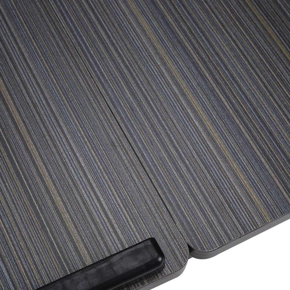 Living and Home Adjustable Laptop Bed Desk with Cup Holder Image 6