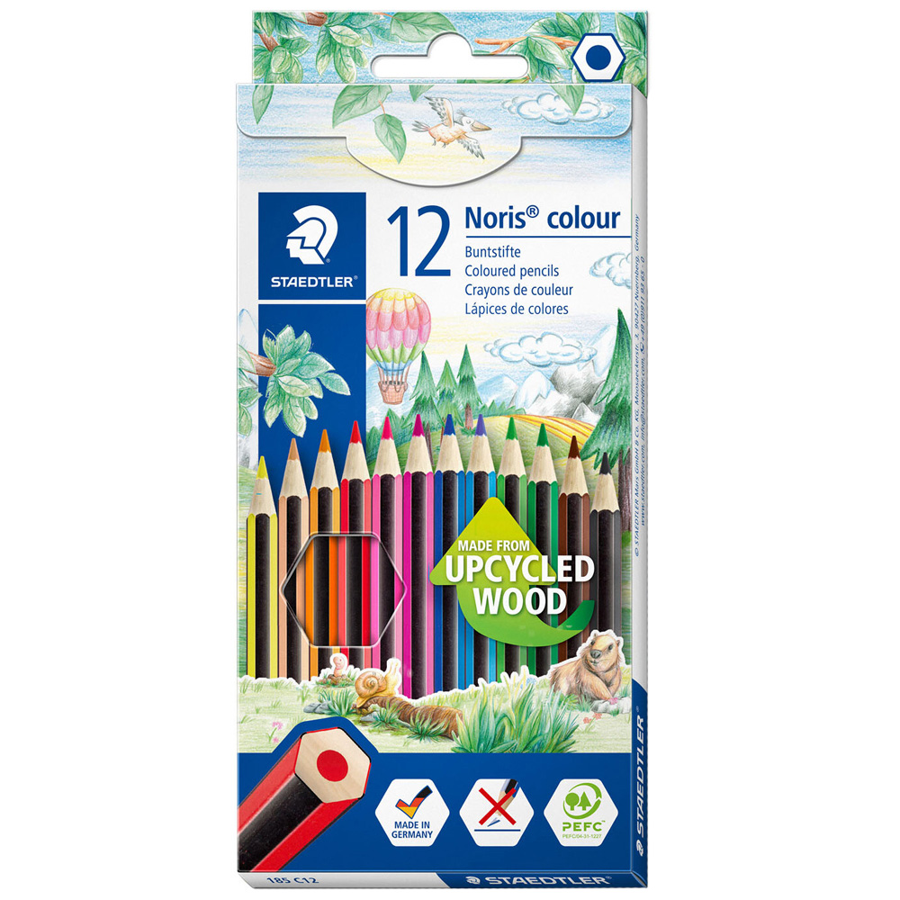 Staedtler Noris Colour Pencils 12 Pack Image 1