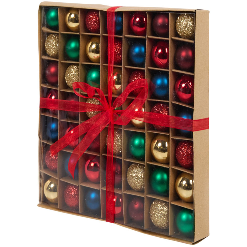 Set of 49 Timeless Christmas Baubles Image 2