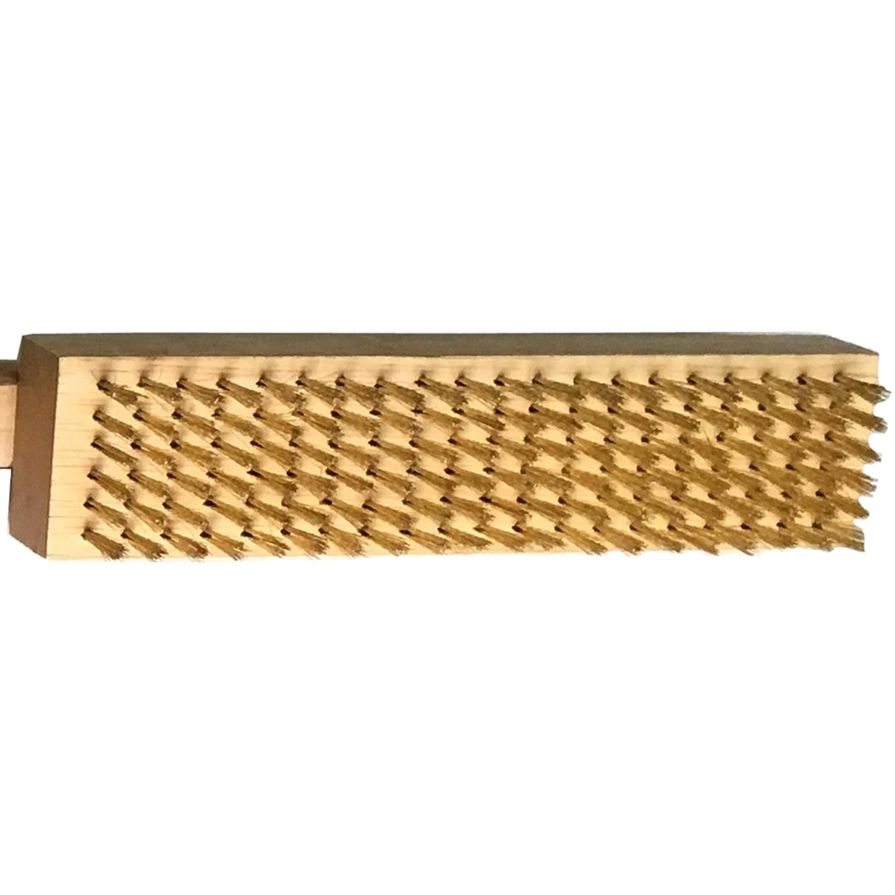 Gardeco Brass Long Handled Brush Image 2