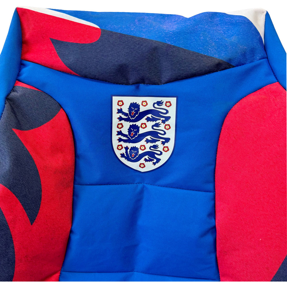 Kaikoo England FA Football Logo Blue and Red Patches Beanbag Image 6