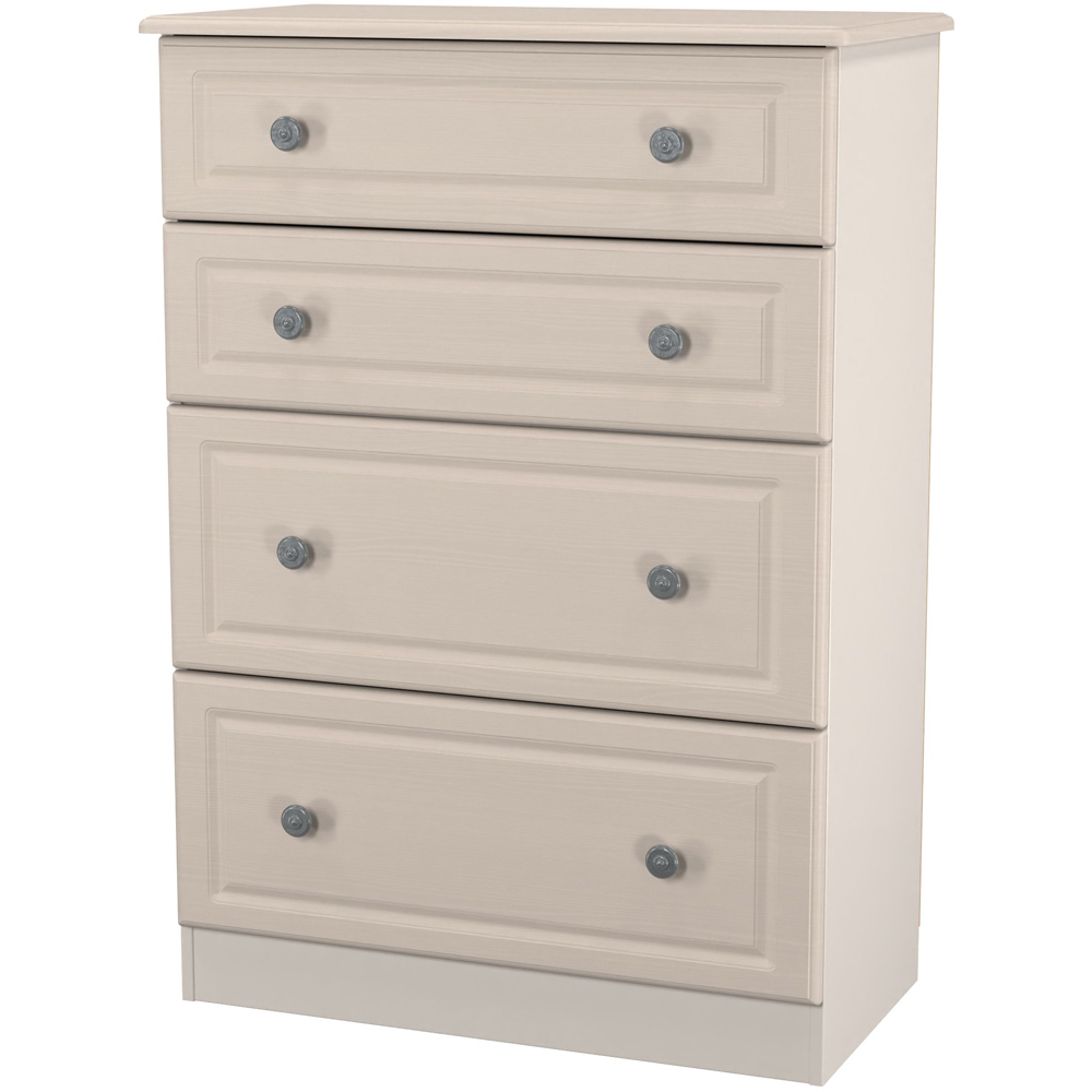 Crowndale Pembroke 4 Drawer Kashmir Ash Deep Chest of Drawers Ready Assembled Image 3