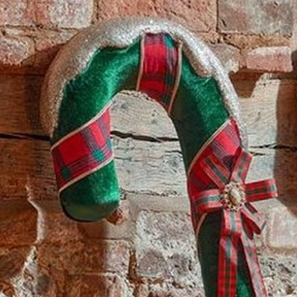 Marco Paul Green Candy Cane Ornament Image 3