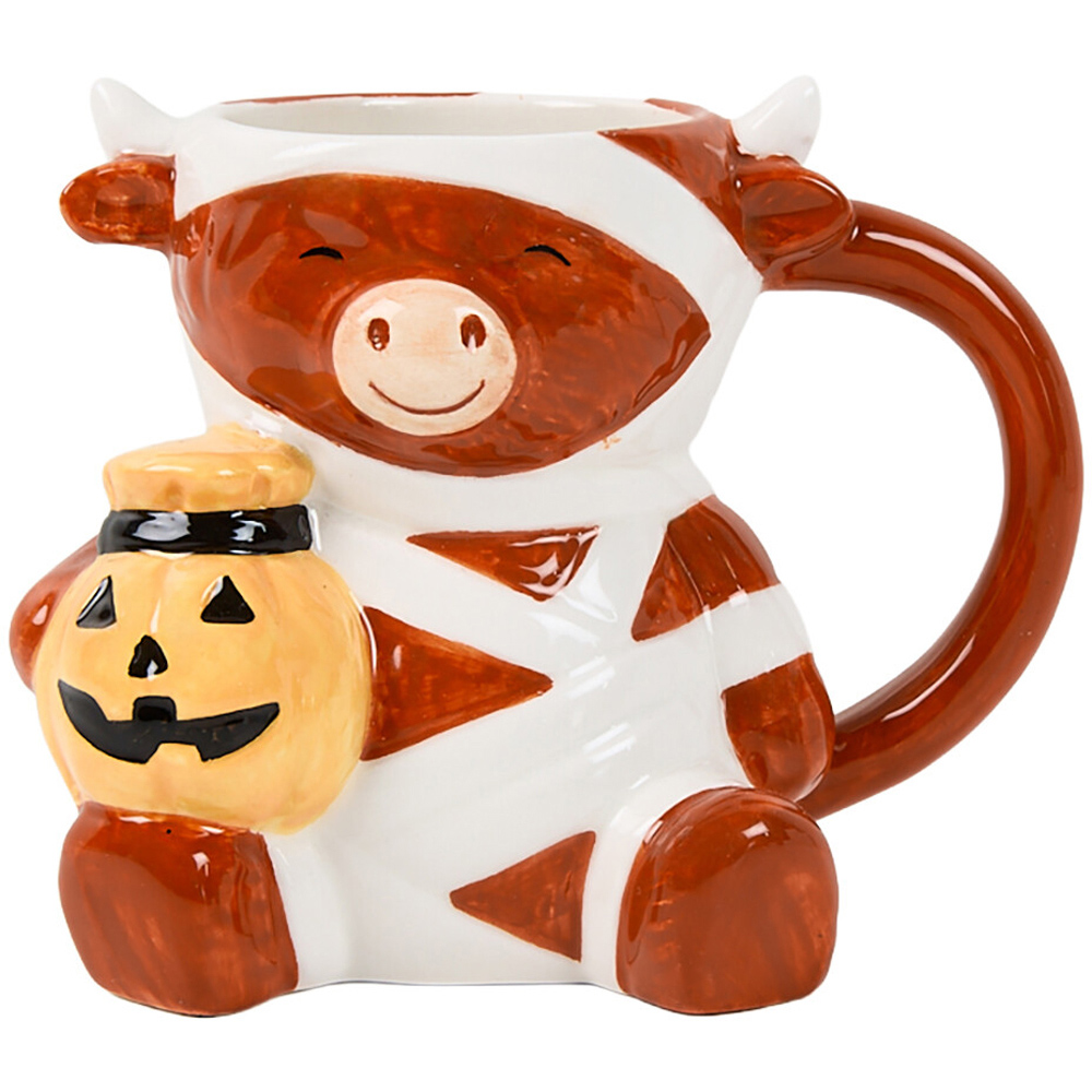 Halloween 3D Highland Cow Mug Image 1
