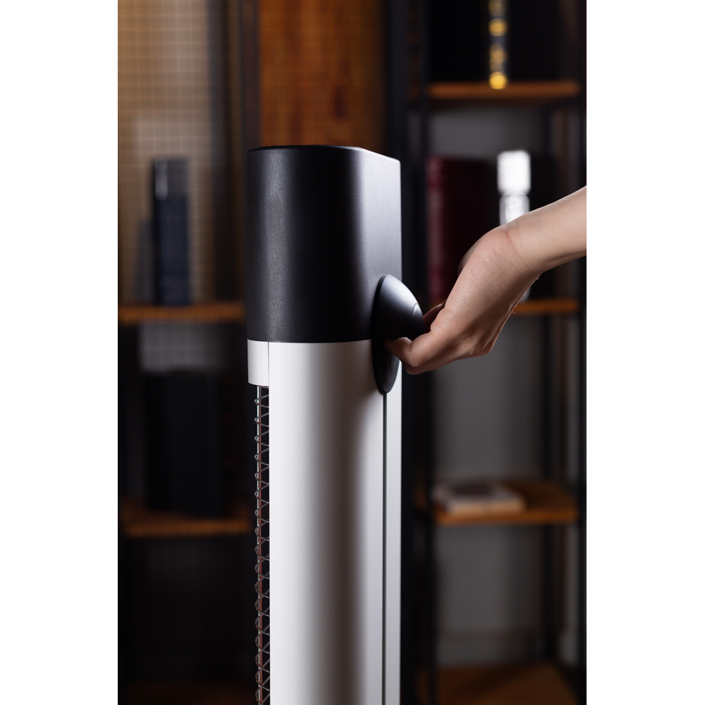Veito CH1800RE Black Freestanding Indoor Infrared Heater 1800W Image 7