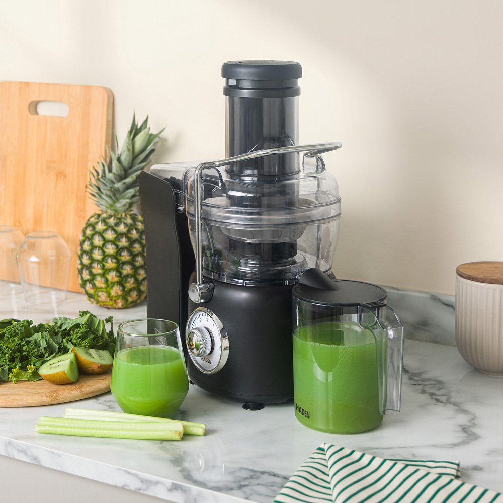 Haden 215352 Black 6 Speed 1L Juicer 800W Image 6