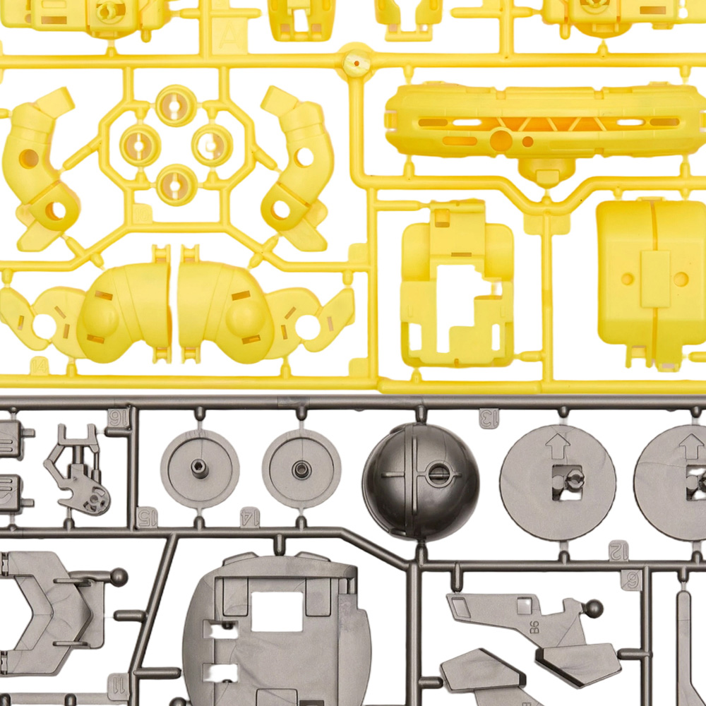 H&O Direct Kids 6-in-1 Yellow DIY Solar Robot Toy STEM Project Set Image 4
