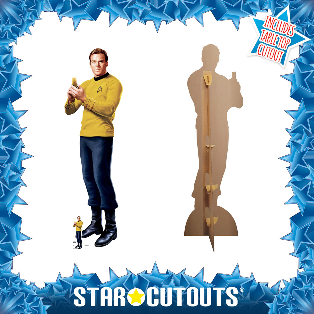 Star Cutouts Captain Kirk Cardboard Cutout 5.9ft Image 4