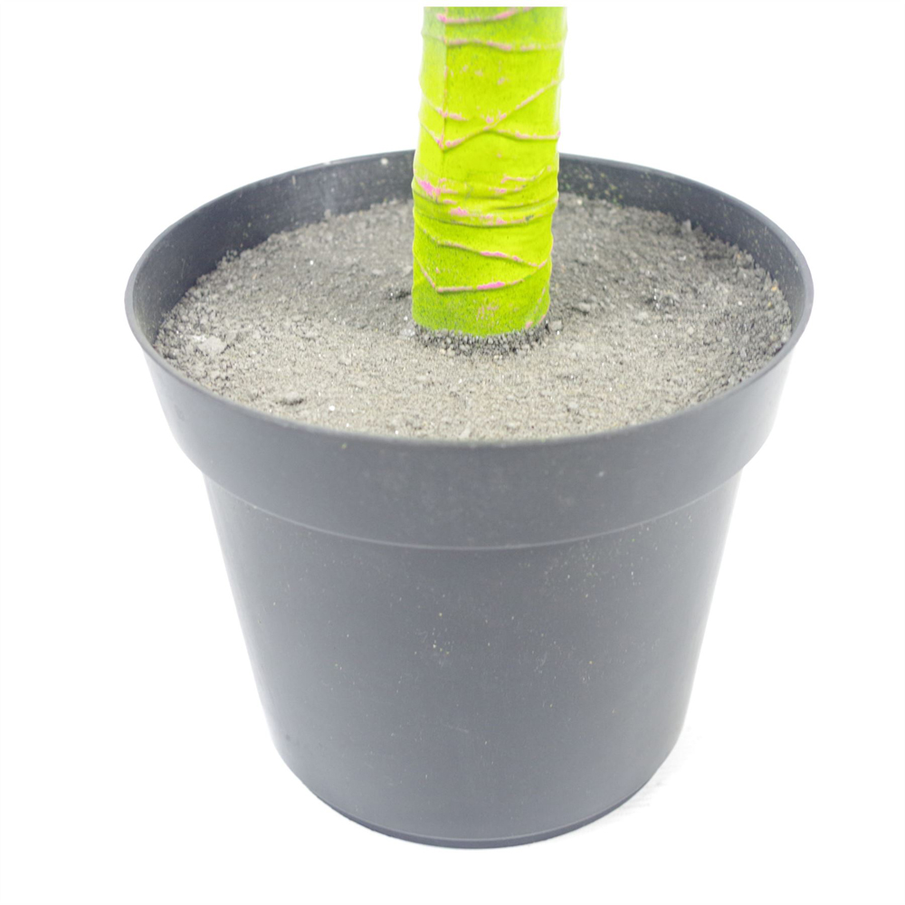 Leaf Artificial Green Yucca Spiky Plant Pot 90cm Image 2