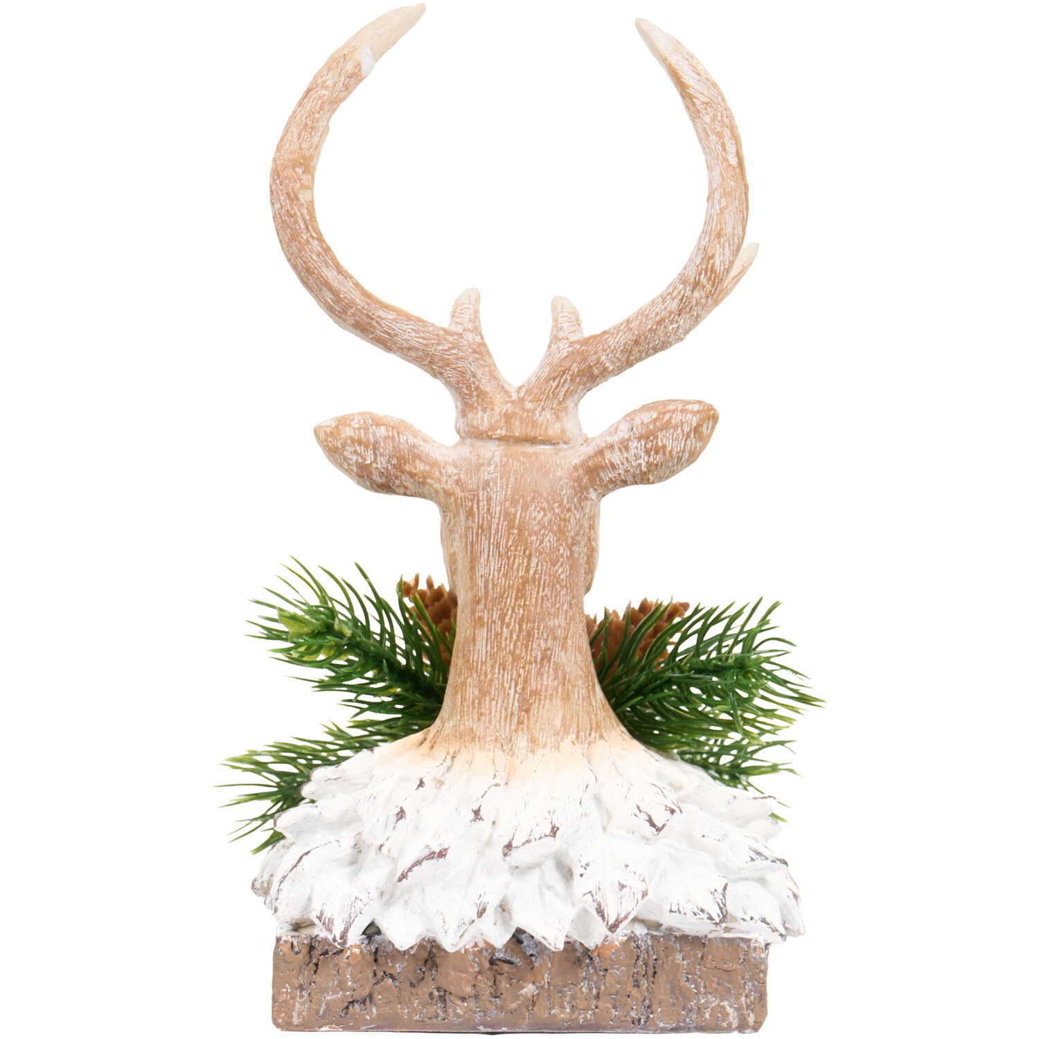 Rustic Stag Stocking Holder Brown Image 4