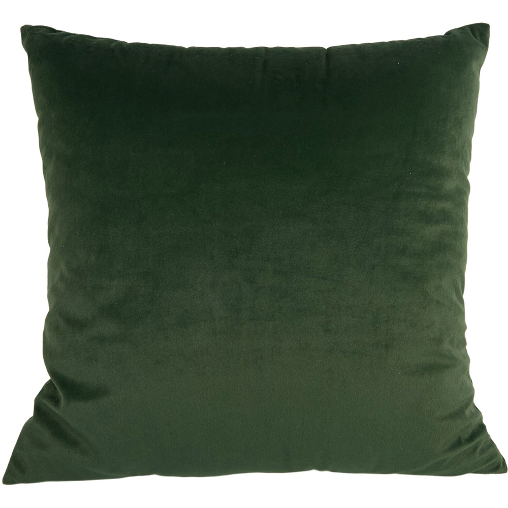 Foliage Embroidered Cushion Green Image 9