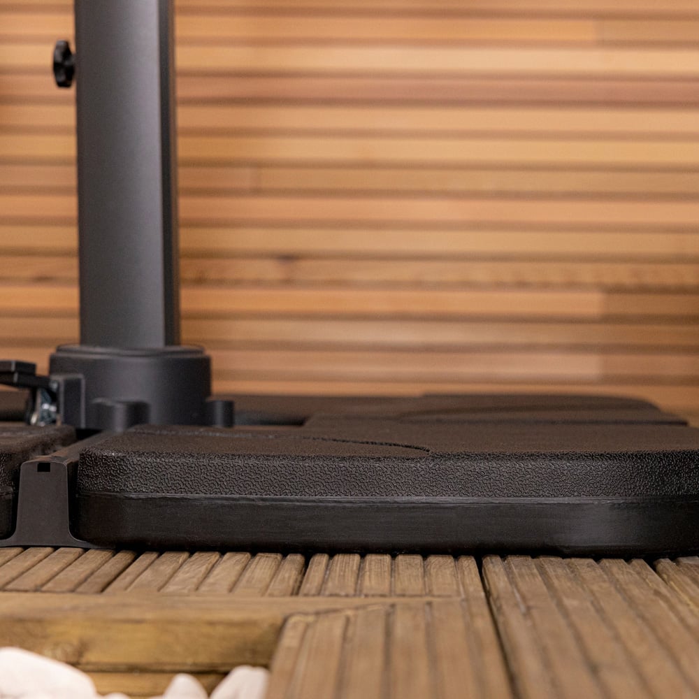 Charles Bentley Premium Concrete Parasol Base 2 x 25kg Image 4