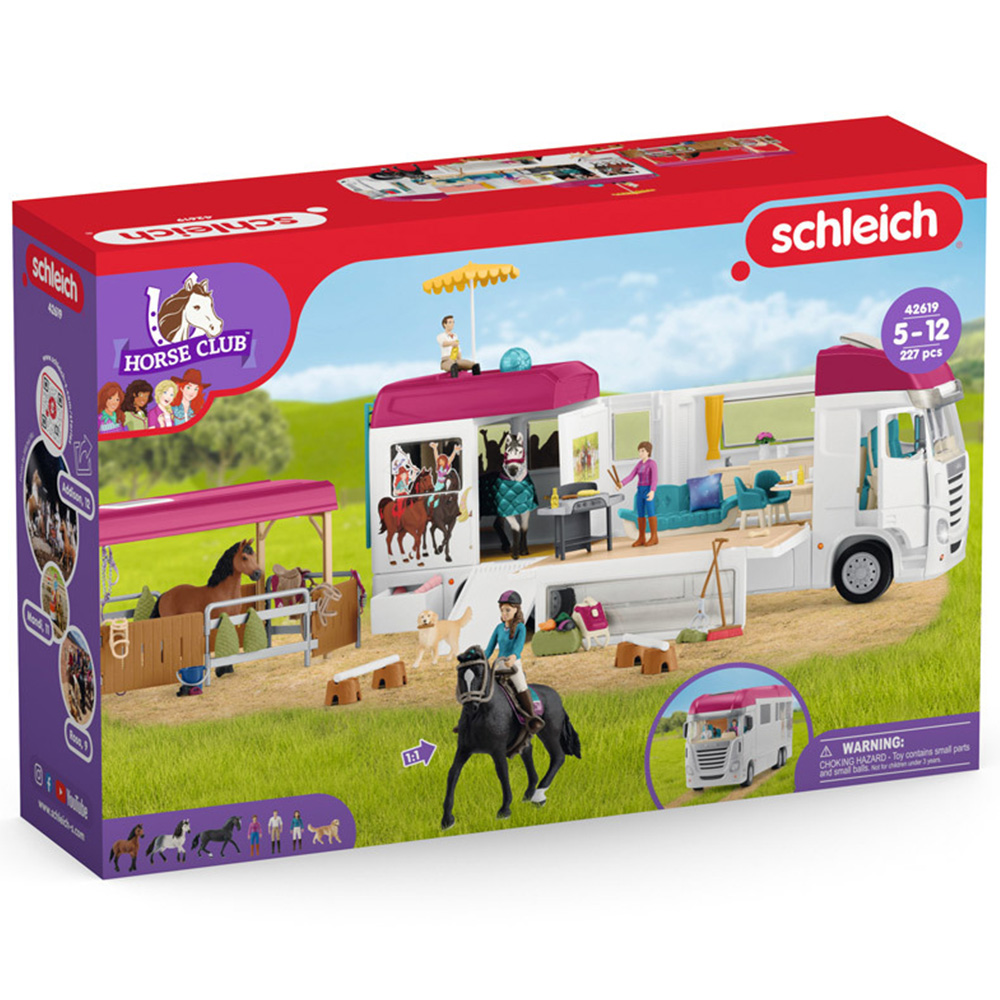 Schleich Horse Club Horse Transporter Toy Playset Image 3
