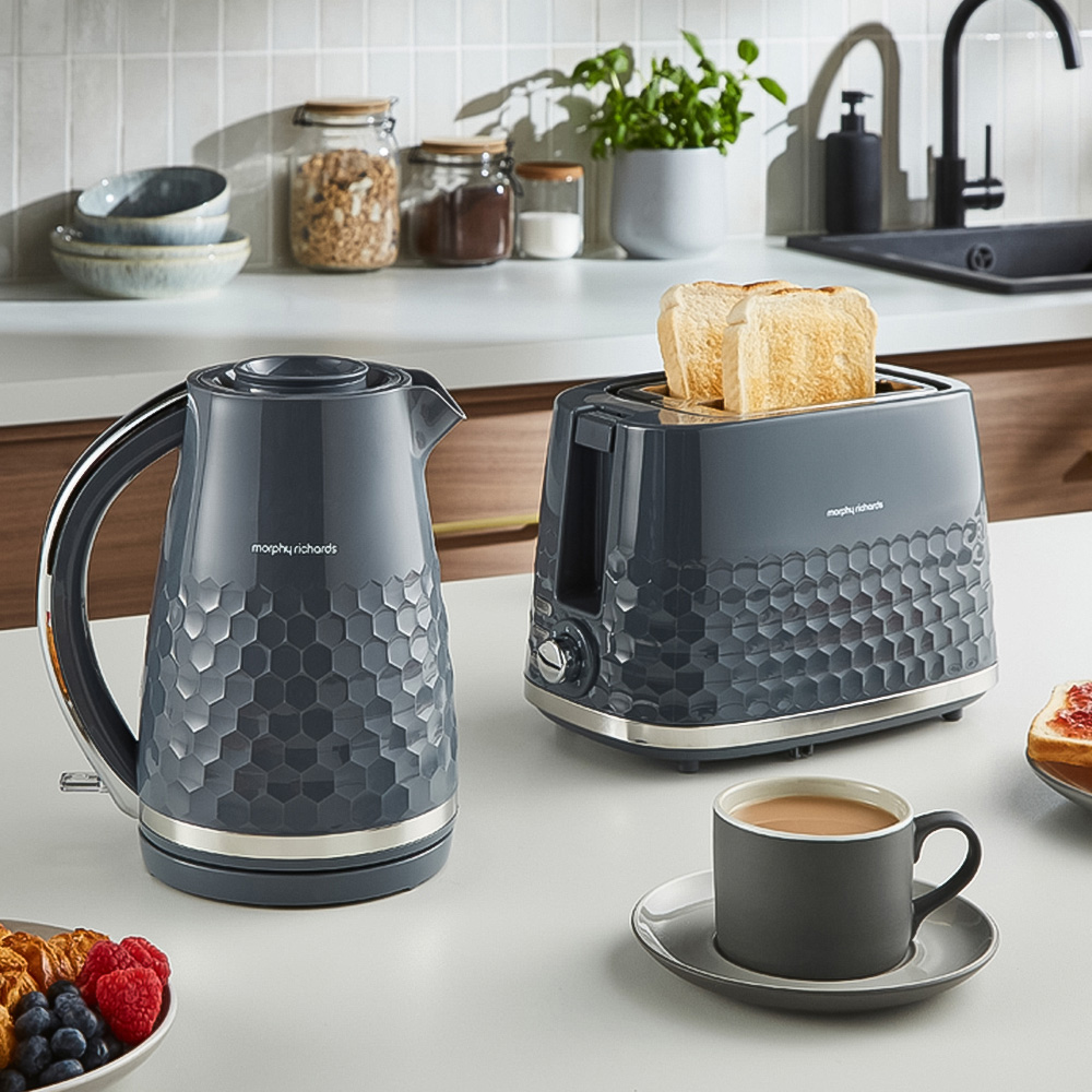 Morphy Richards Hive 108273 Grey 1.5L Jug Kettle Image 7