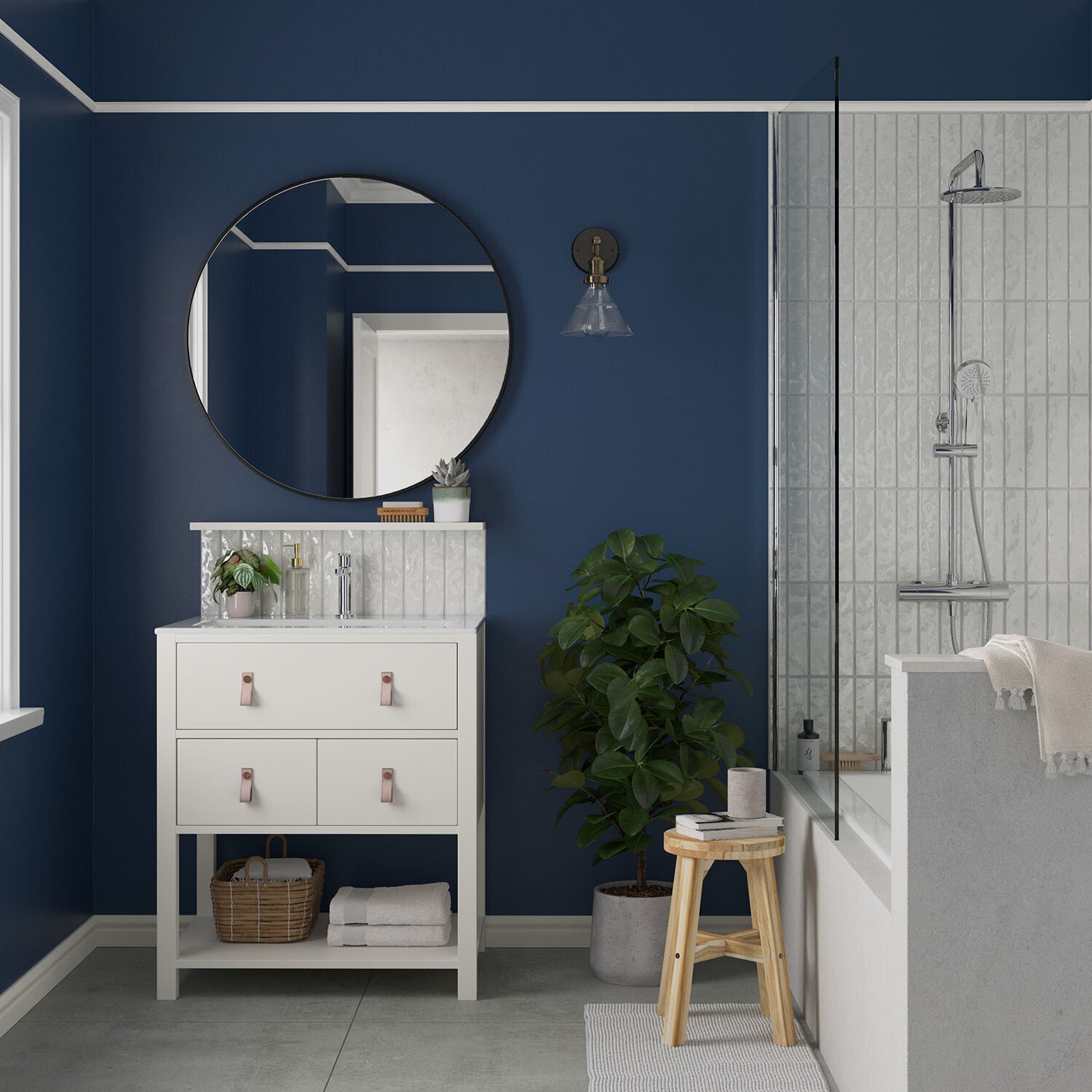 Dulux Walls and Ceilings Silk Emulsion Paint - Sapphire Salute Image 10