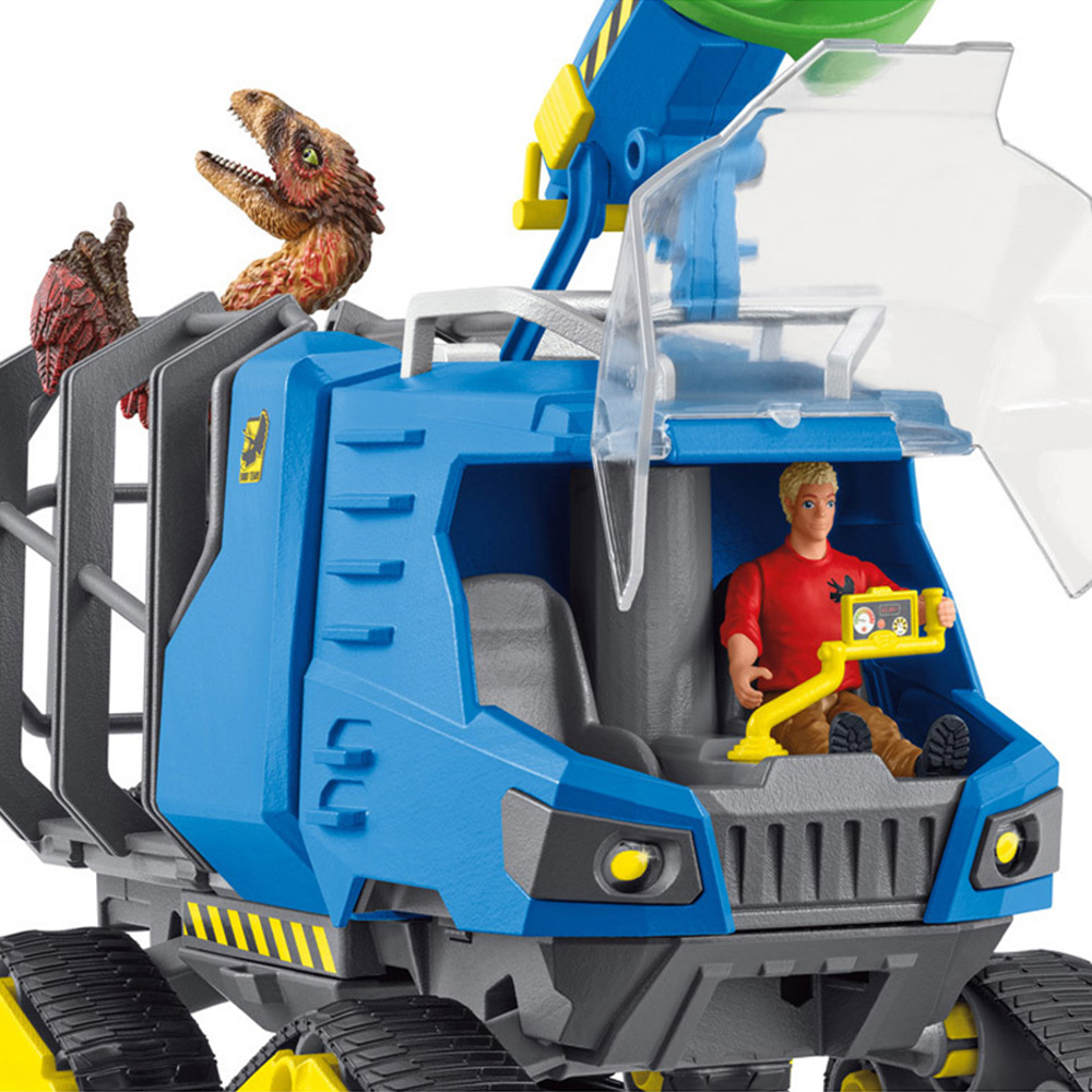 Schleich Dinosaurs Track Vehicle Toy Playset Image 2
