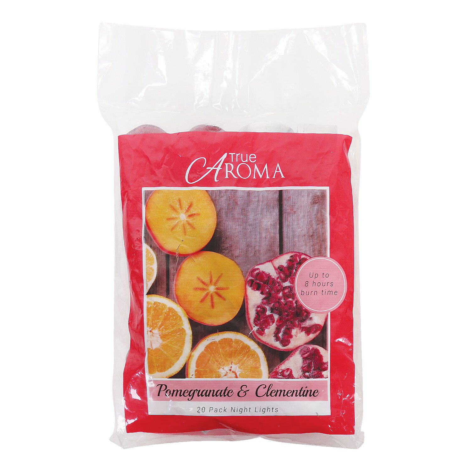 Pack of 20 Pomegranate & Clementine Tealights Image