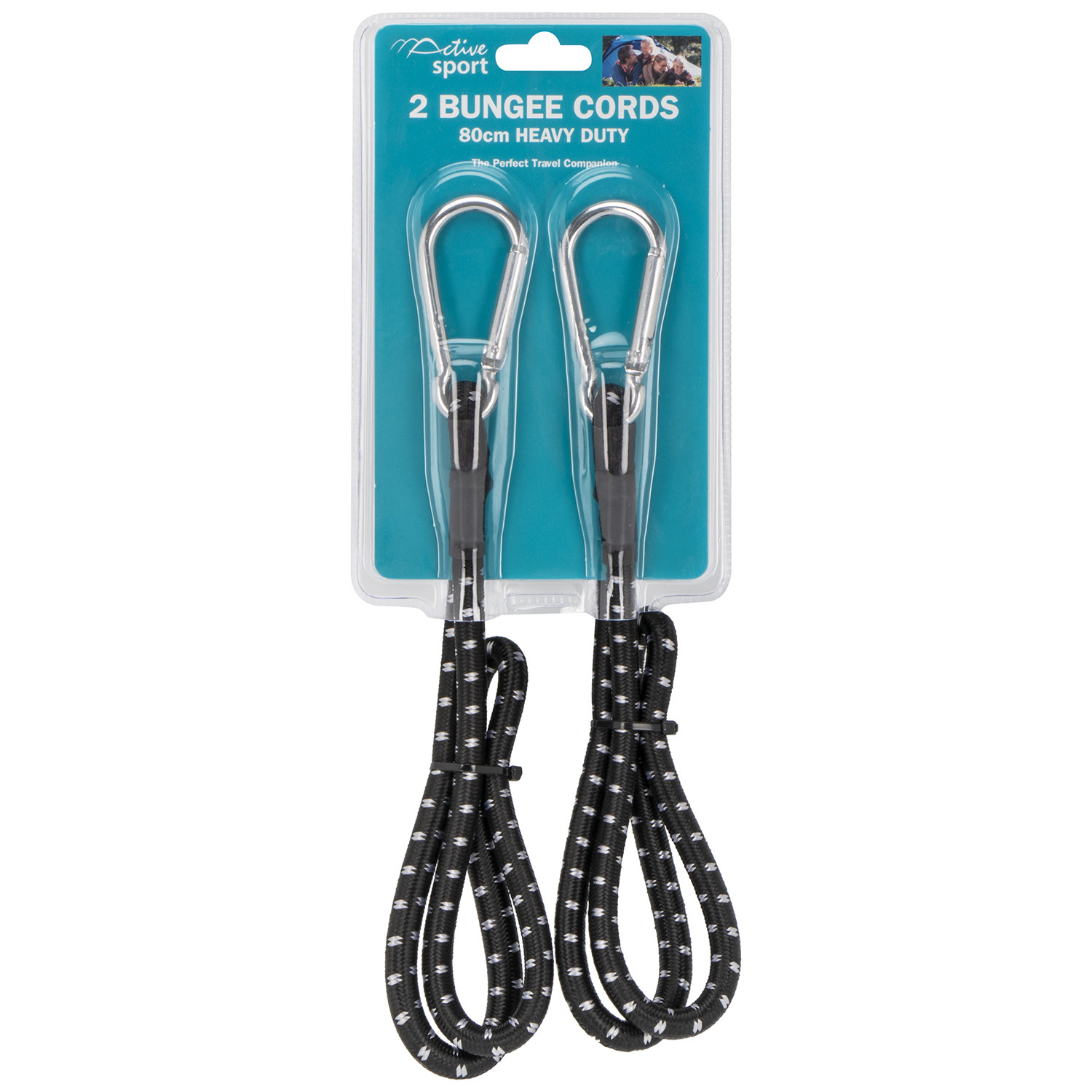 Active Sport Heavy Duty Bungee Cords 2 Pack Image