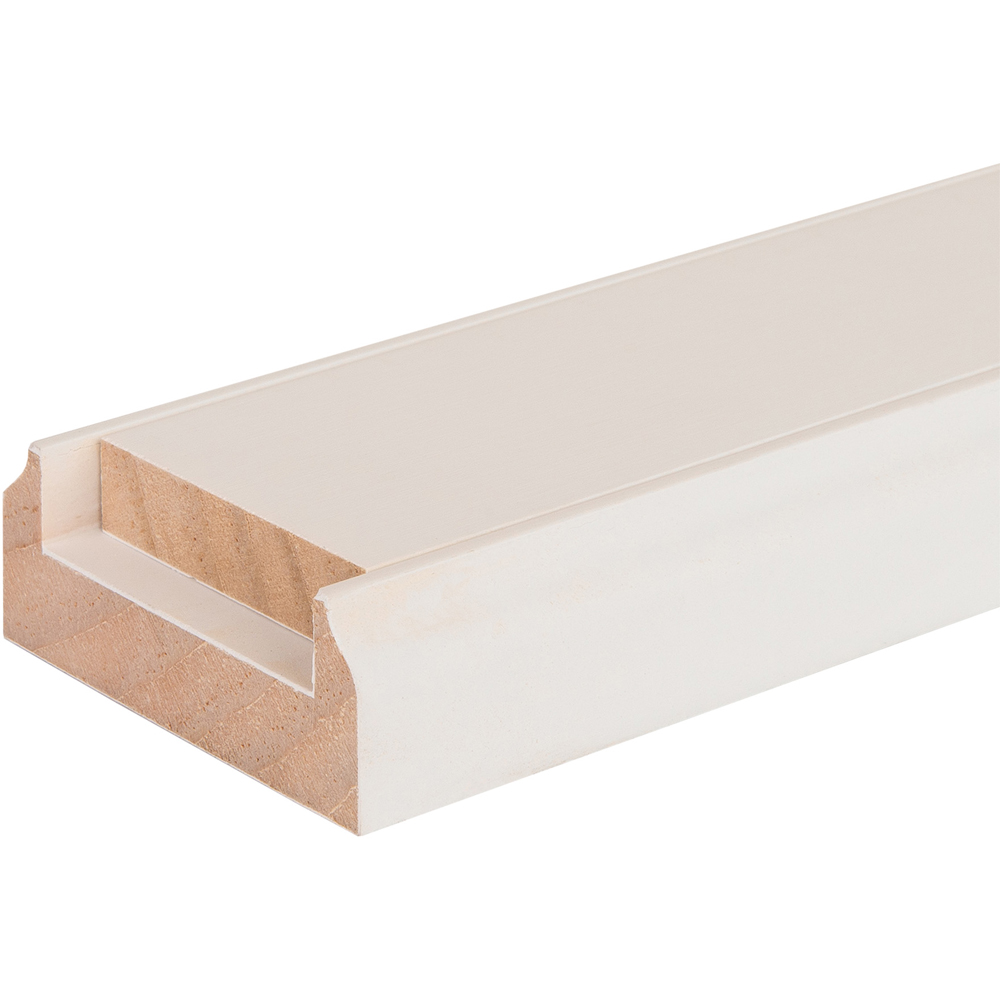Richard Burbidge Paint Ready HDR Stair Handrail and Base Rail Set 1.8m x 41mm Image 4