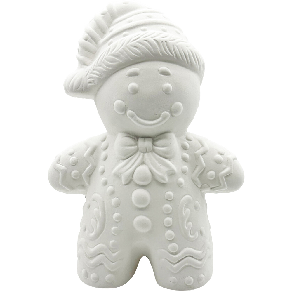 Giant Gingerbread Man Decoration White Image 1