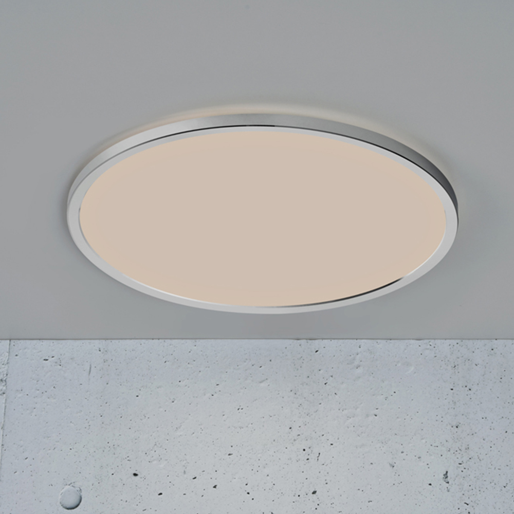 Nordlux Oja 42 Chrome Ceiling Light Image 2