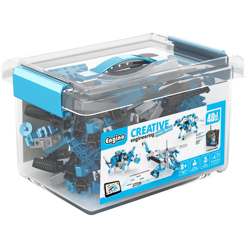 Engino Creative Engineering 40 in 1 Maker Master Set Image 1