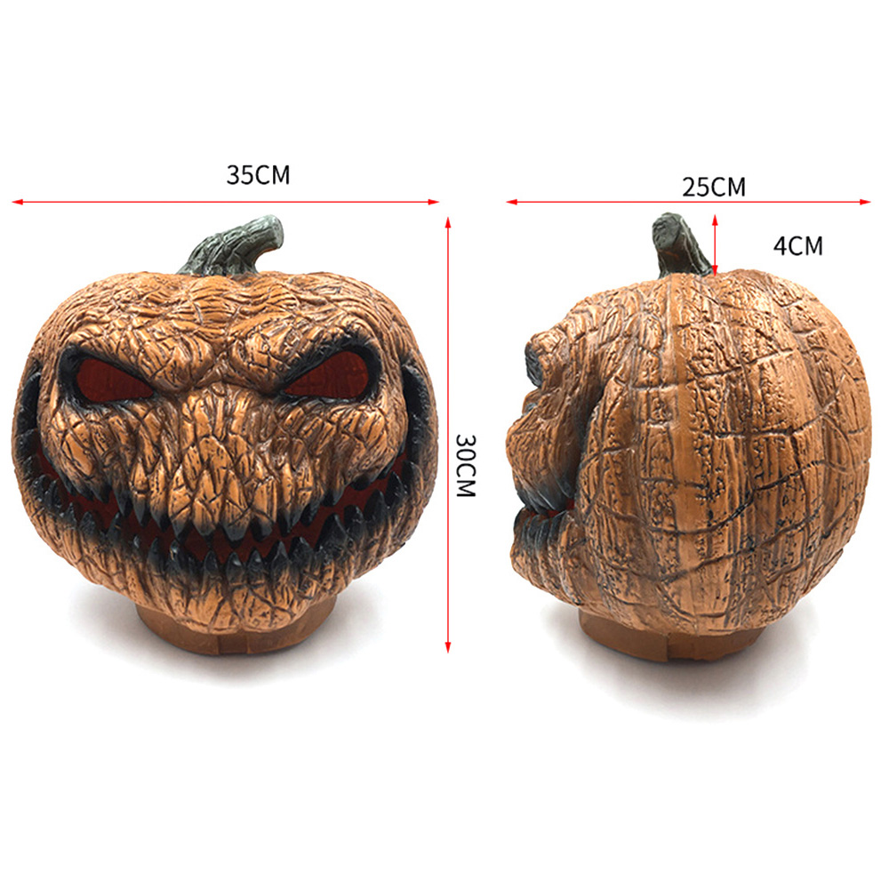 Living and Home Halloween Spooky LED Light Up Pumpkin 30cm Image 9