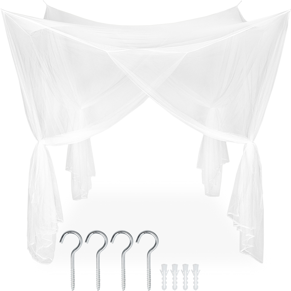 tectake Fine Mesh Mosquito Net Image 2