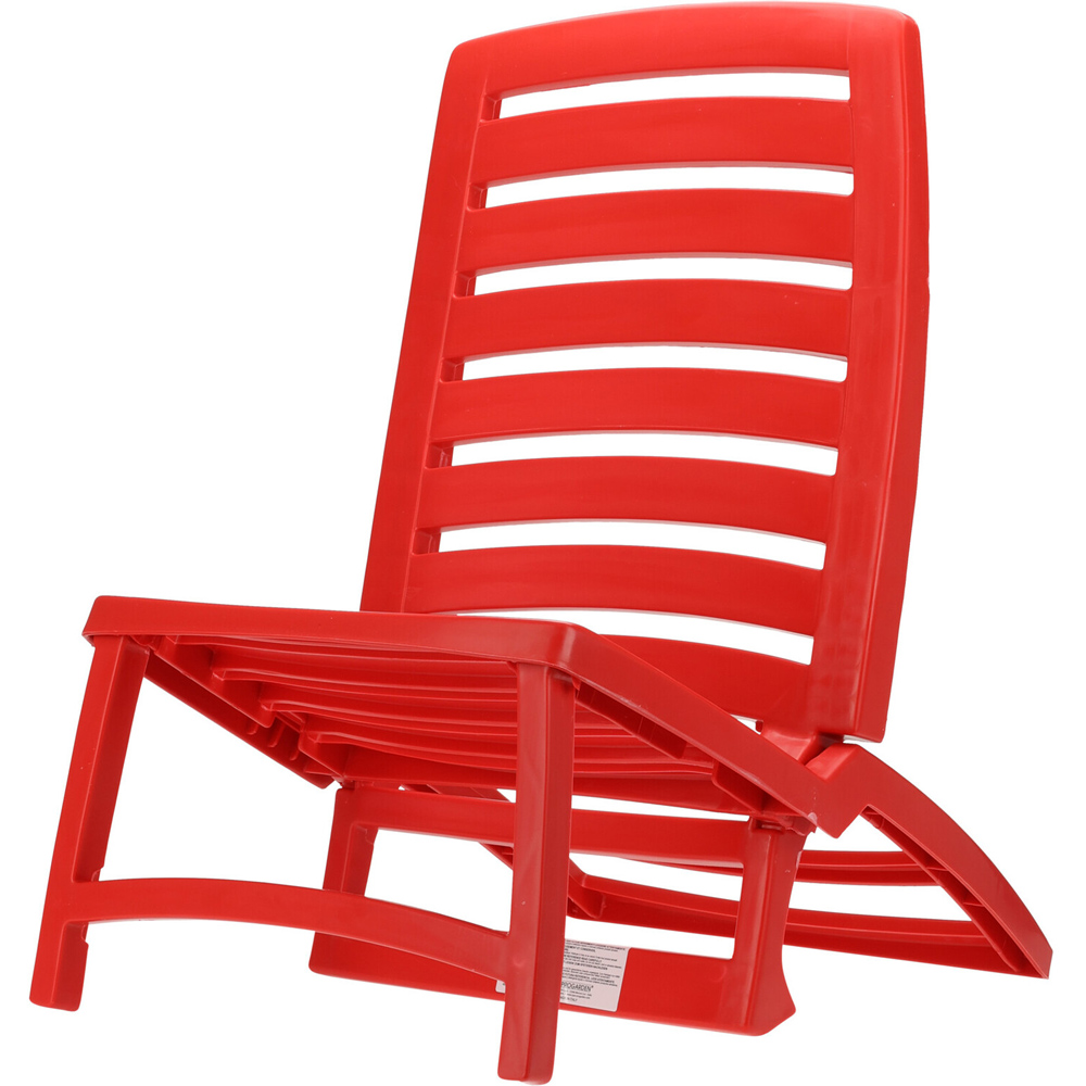 Rio Red Foldable Chair Image 2