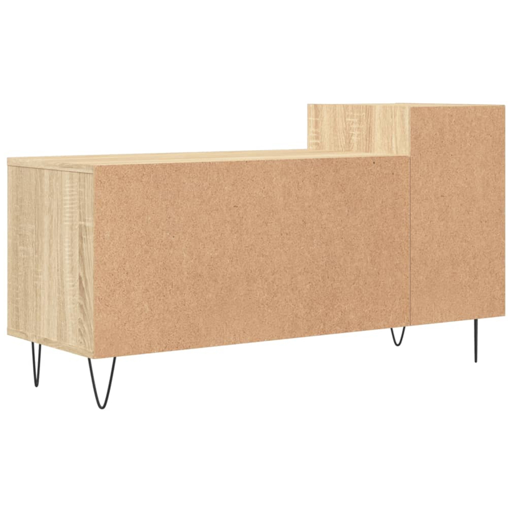 vidaXL 2 Door 3 Shelf Sonoma Oak TV Cabinet Image 8