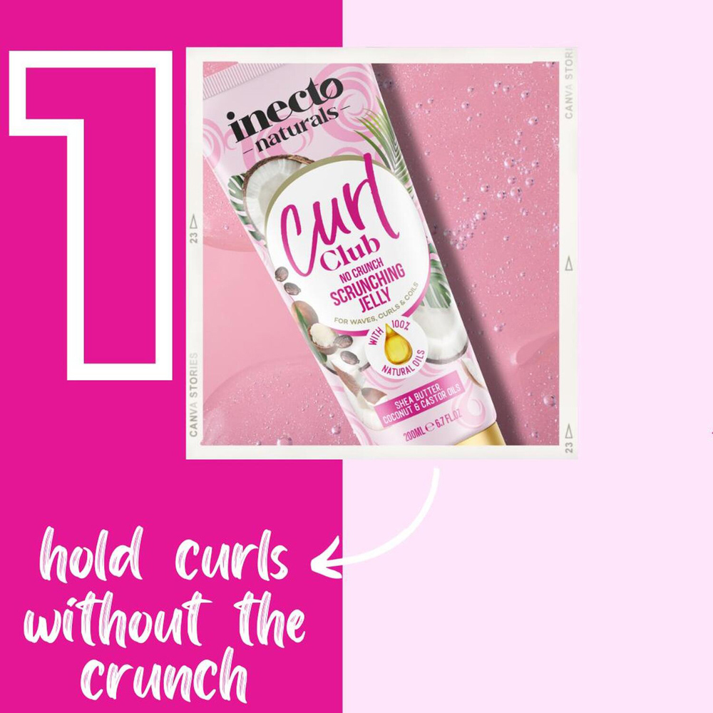 Inecto Curl Club Scrunching Jelly Image 6