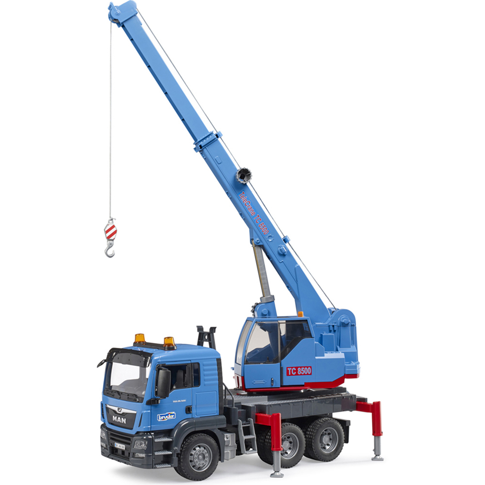 Bruder Kids MAN TGS Crane Truck Playset Model Image 6