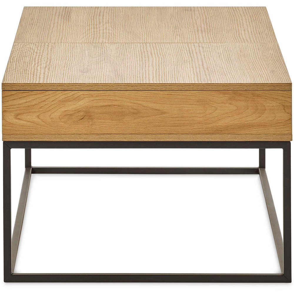 Julian Bowen Kade Single Drawer Single Shelf Oak Effect Coffee Table Image 6