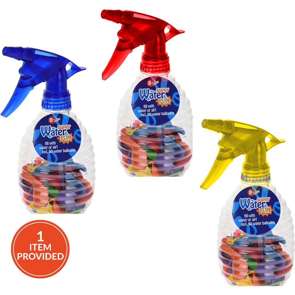 Colourful Balloons with Water Balloon Pump Image 1