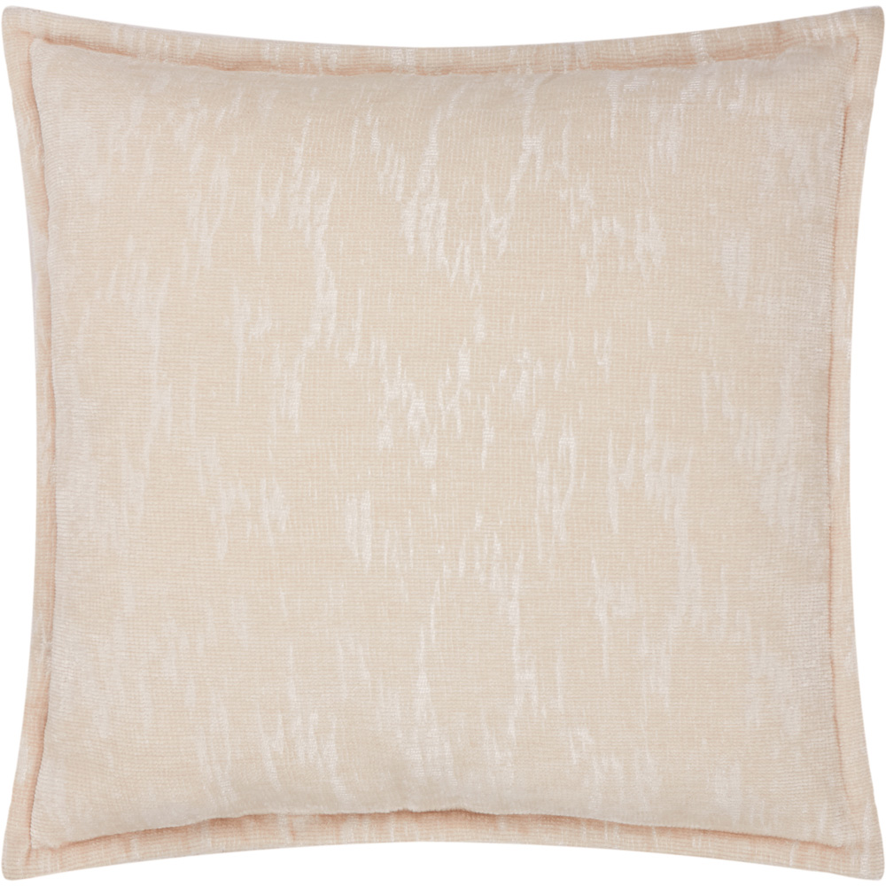Paoletti Aurelio Jacquard Ivory Chenille Cushion 45 x 45cm Image 1