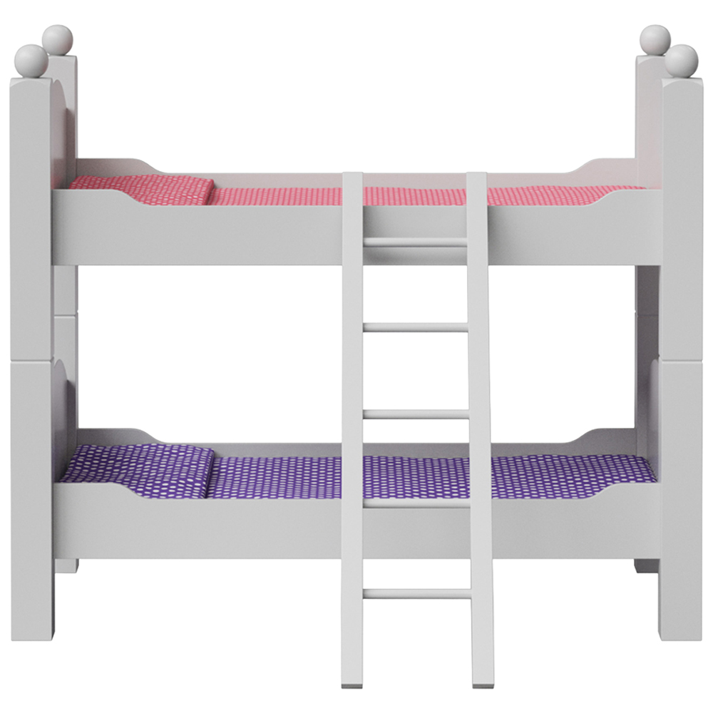 Teamson Kids Olivia's Little World Little Princess Doll Double Bunk Bed 18 inch Image 1