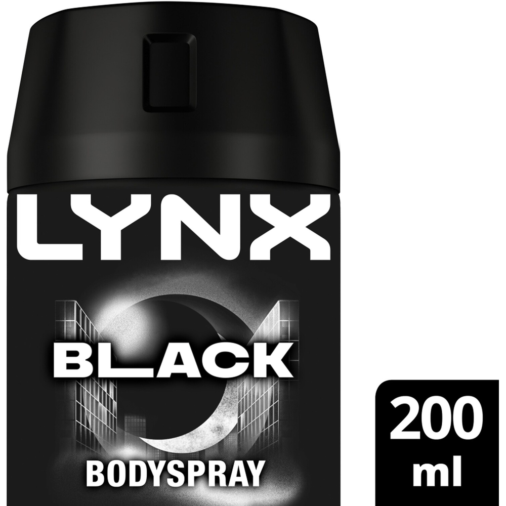 Lynx Deodorant Body Spray Black Image 3