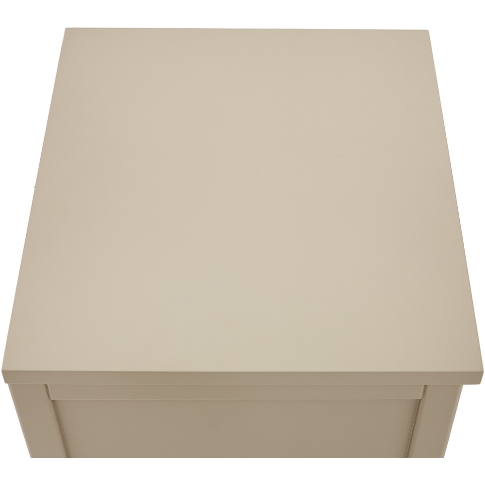 Monti Single Door Single Drawer Clay Bedside Table Image 7