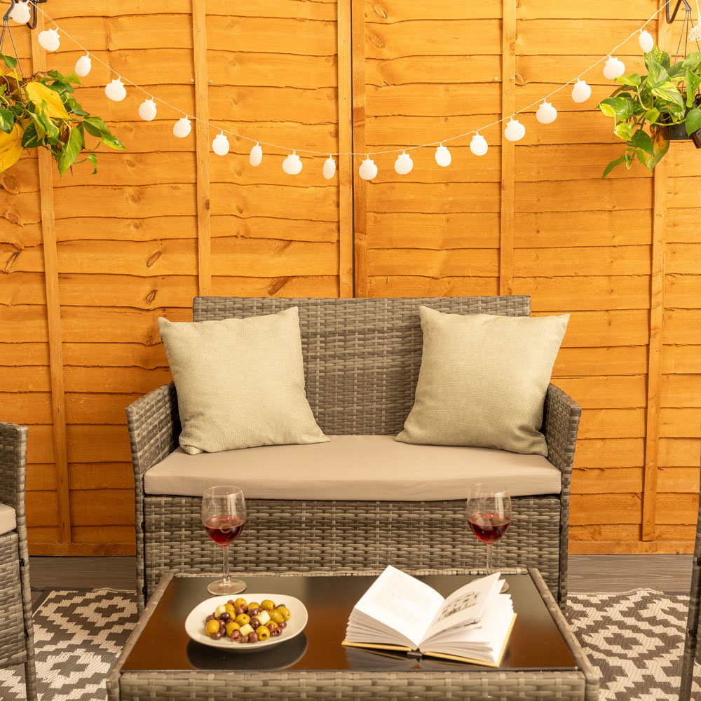 ValueLight Set of 20 Seashell White Outdoor Solar String Light Image 6