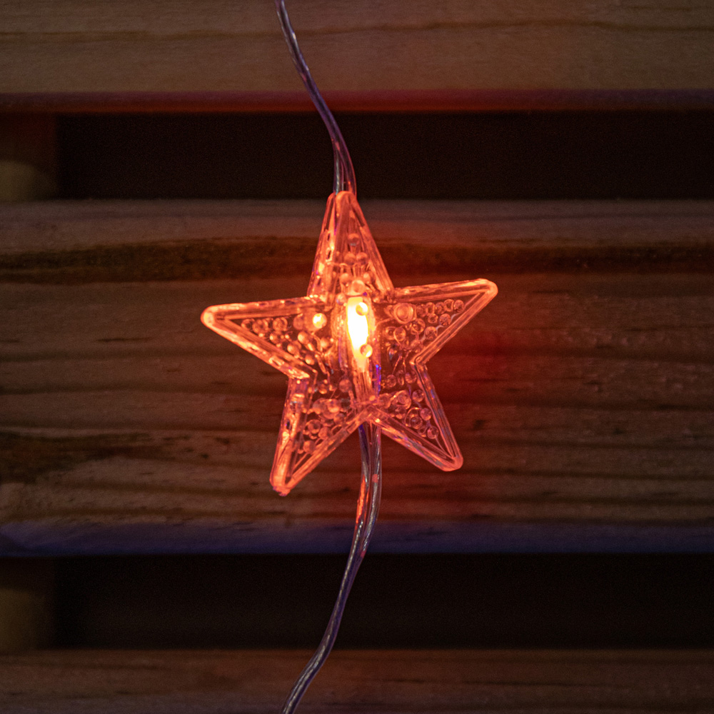 Samuel Alexander 108 Rainbow LED Christmas Star Curtain Lights 1.2 x 1.2m Image 9