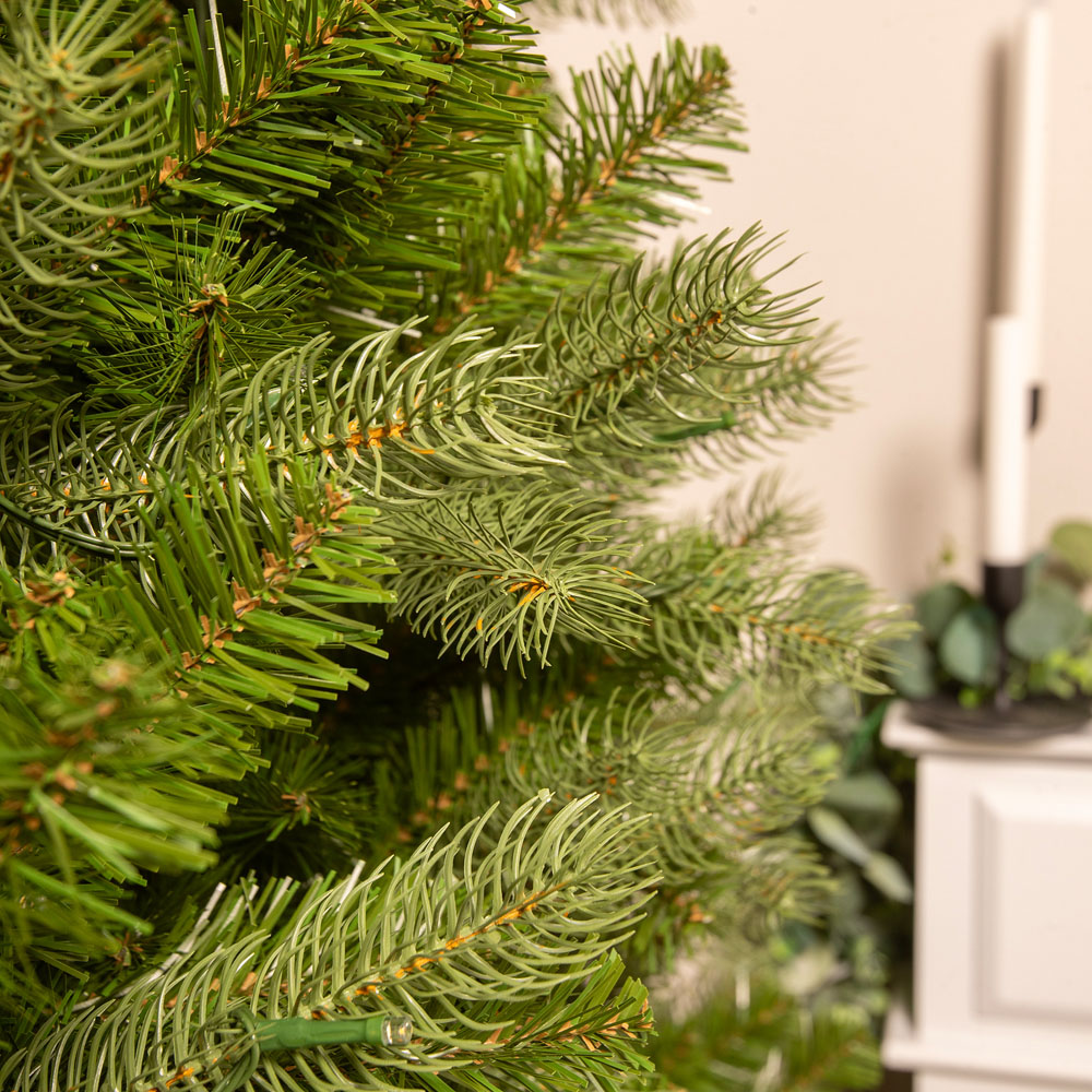 The Christmas Centre Clarendon Multicolour LED Pre-Lit Artificial Xmas Tree 7.5ft Image 3